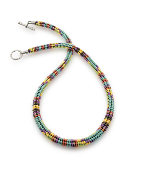 Mesa Trail Collection / Woven Tube Necklace by Sheila Fernekes